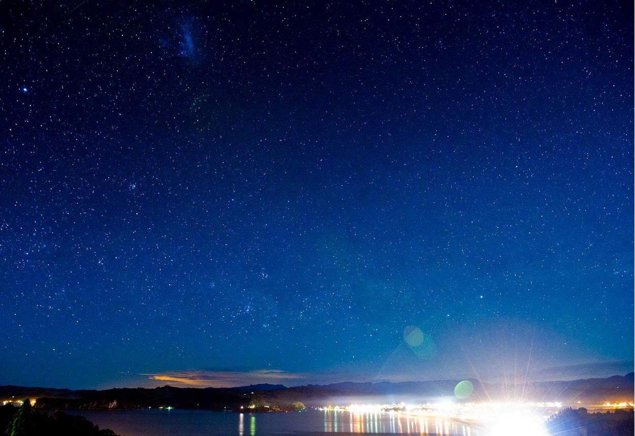 Whitianga night sky stars